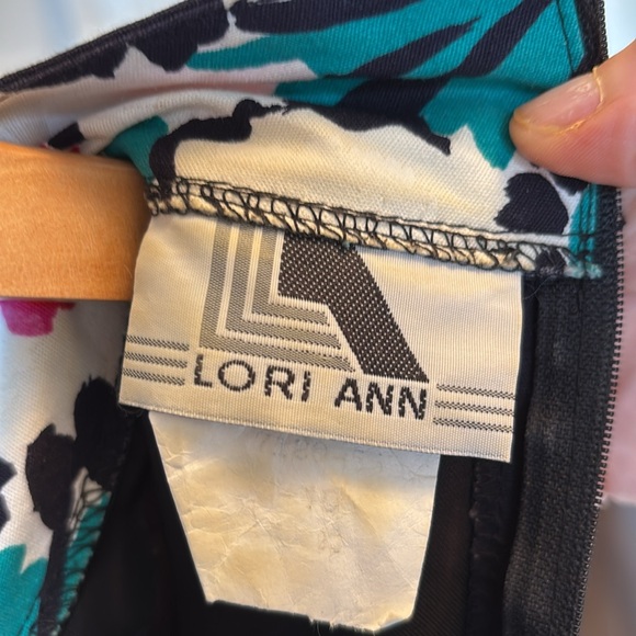 Vintage Lori Ann 1987 Party Dress - Picture 9 of 9